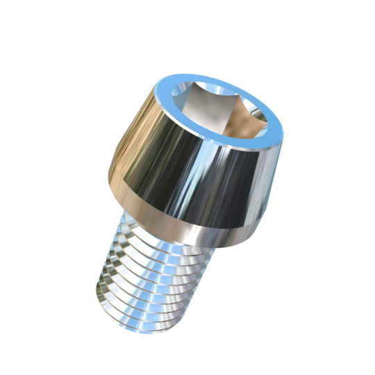 Titanium 5/16-24 X 1/2 UNF Allied Titanium Taper Head  Socket Drive Machine Screw